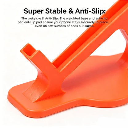 Bed Lazy Phone Stand for Side Lying, Stable Ergonomic Phone Holder for Hands-Free Viewing, Perfect for Bedtime Entertainment