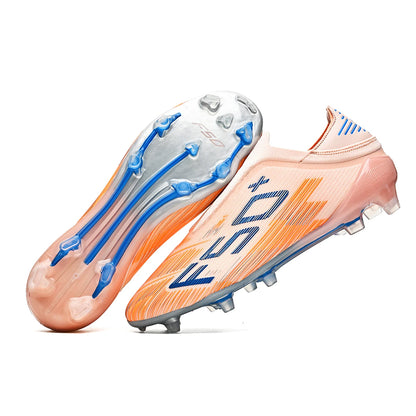 Ultra Light AG FG Football Shoes Sweat-proof PU Fabric Wear-resistant TPU Sole Snug Fit Unisex Natural Grass Practice Sneakers