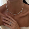 Minimalist Pearl Necklace for Women New Style Luxury Sensation Tassel Cold Tone Feng Shui Xiaomi Bead French Collar Chain