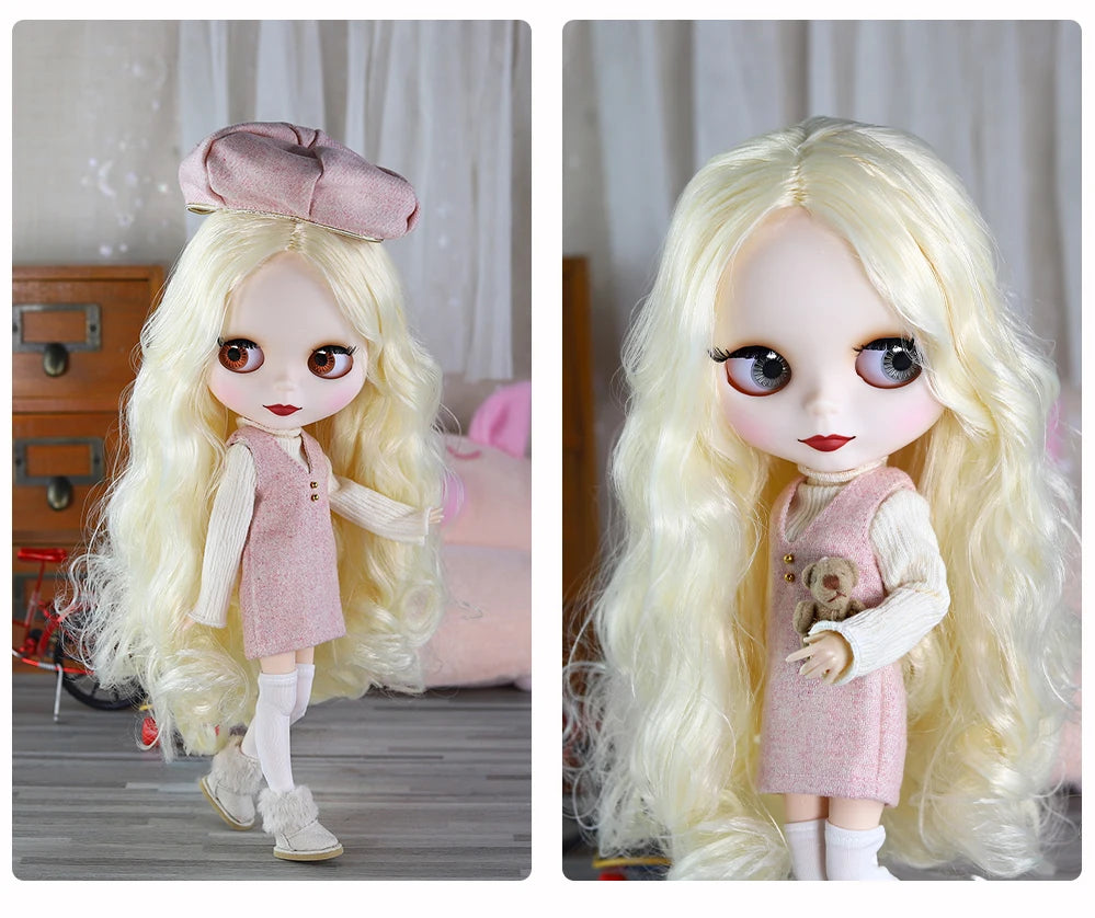 ICY DBS Blyth Doll 1/6 BJD Toy  Joint Body Set for Special Sale Random Eyes 30cm Anime Girl Gift