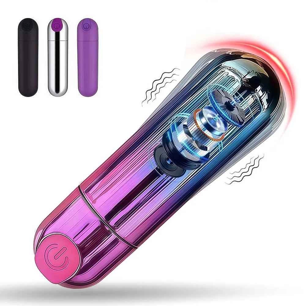 Powerful Mini Bullet Vibrator for Women 10 Modes G-Spot Clit Stimulator Vibrating Egg Vaginal Masturbation Massage Adult Sex Toy
