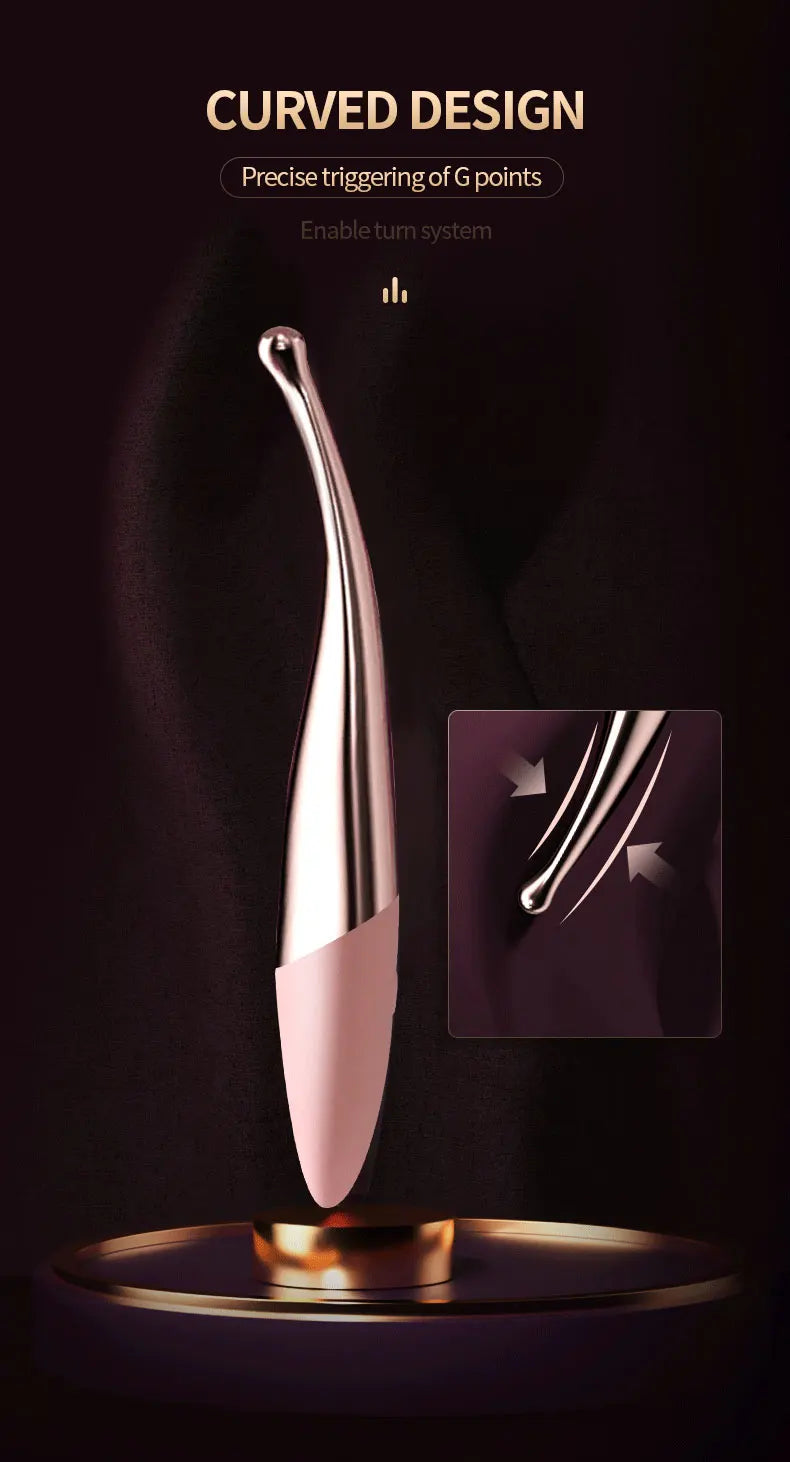 G-point Vibrator Used for Female Magnetic Honey Bean Stimulation Vibrator Multi Frequency Ultrasonic Vibration Charging Female V