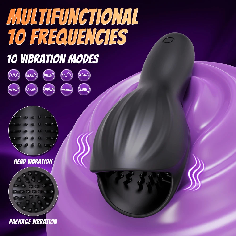Men's Personal Delay Training Massager