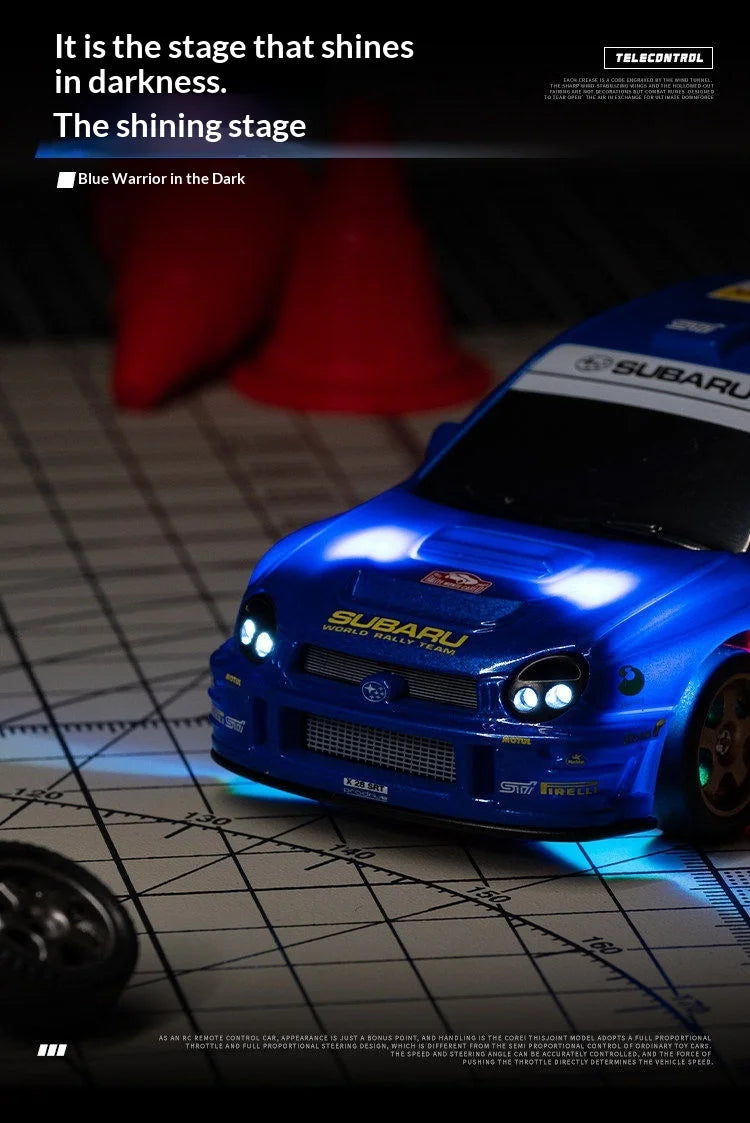 1:43 Mini RC Drift Car 2.4G High Speed Remote Control Racing Car Model Desktop Toy For Boys