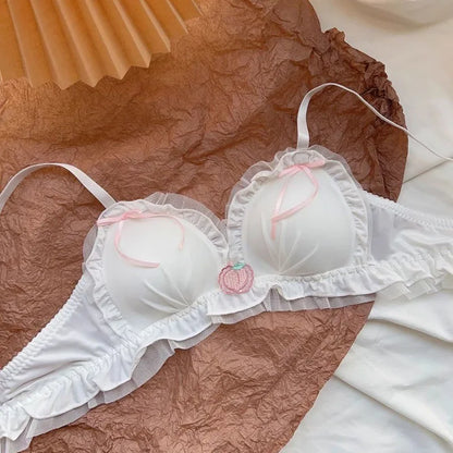Women's Bow Wireless Padded Bra