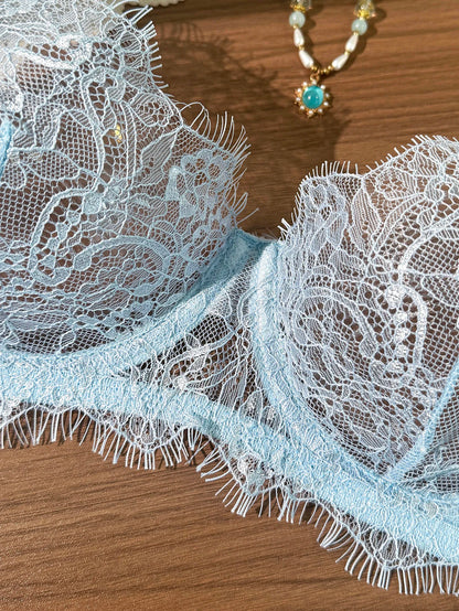 Women's Lightweight Lace Bra & Panty Set