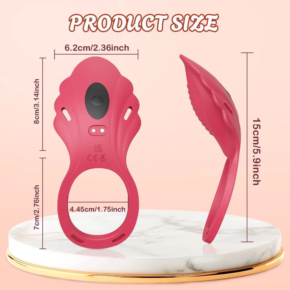 Adult Sex Toys Wearable Panty Vibrator Female Couple Sex Toy ,Vibrating Penis Ring Clitoral Stimulator,APP Controlled Vibrator