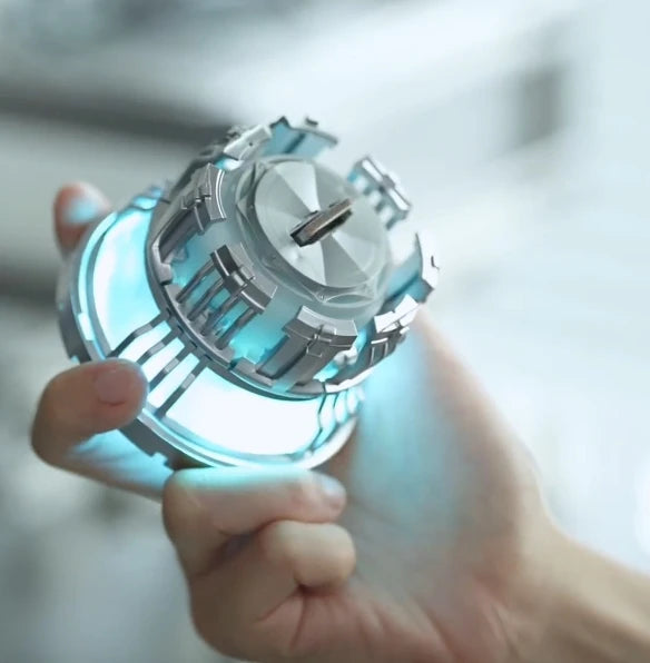 Iron Man Arc Reactor MK3 Generations Tony Stark Hcmy Edition stark industries Figure Led Light Palladium Element Chest Lamp