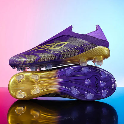New Men Football Boots High-quality Soccer Shoes Sneakers Match Indoor Non-Slip Grass Cleats Mid-top Light Hot-selling Outdoor