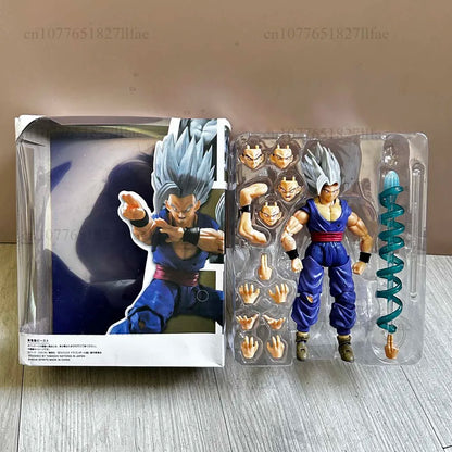 Dragon Ball Wild Beast Son Gohan Shf Exclusive CJ Edition Shf Son Gohan Beast Action Figure Model Toys Joint Movable Room Decor
