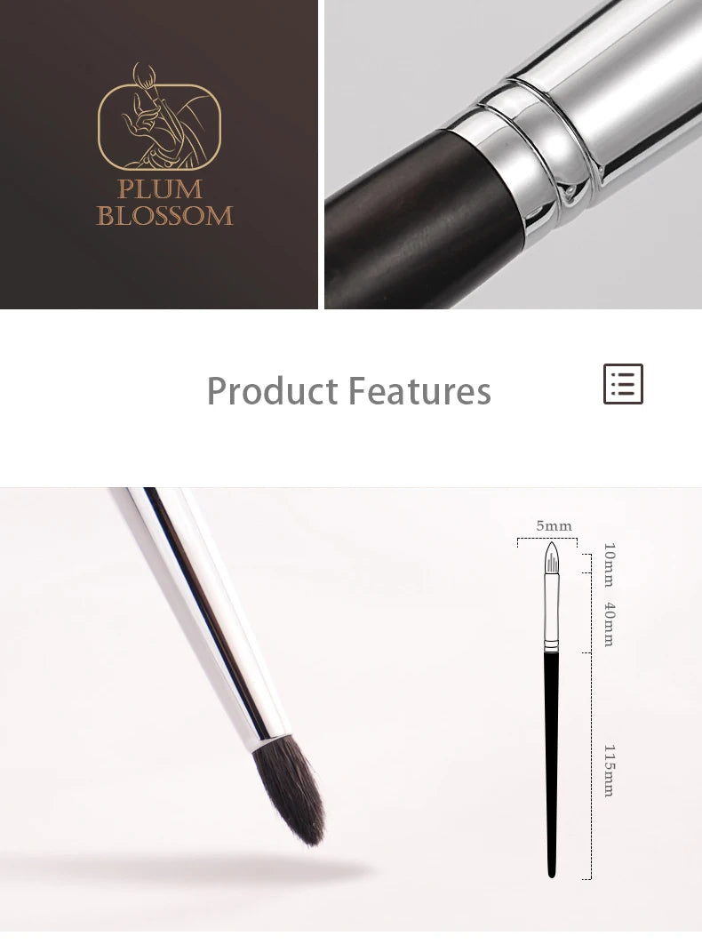 Goat Hair Precision Crease & Detail Brush