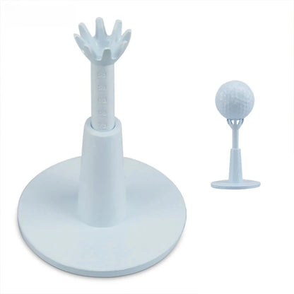 2 pcs Golf Tee AdjustaBle Soft Golf Ball Holder Anti-flying Self Standing Sport QT019
