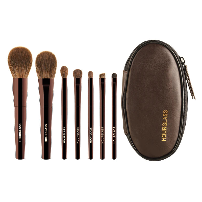 7-Piece Mini Portable Makeup Brush Set