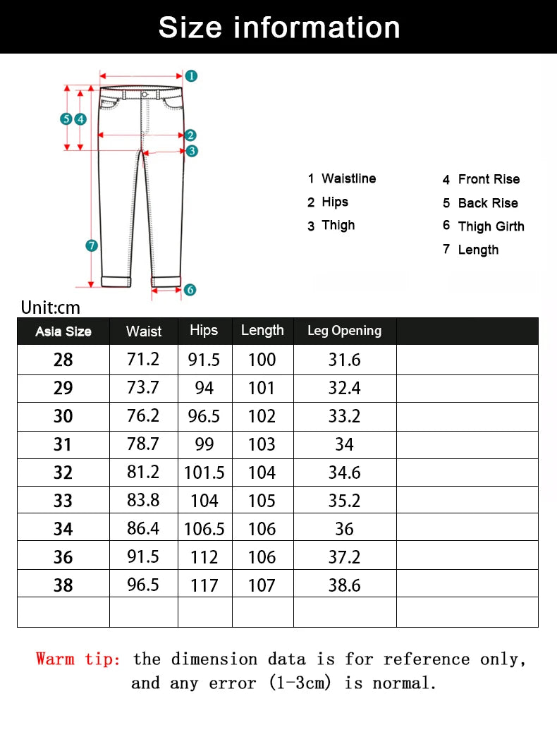 Men's Black Slim-Fit Stretch Jeans
