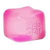Schylling Nee Doh Jellyfish & Cube Squish Toy, Soft Jelly Squeeze Stress Relief Fidget Toy, Sensory NeeDoh for Kids & Adults