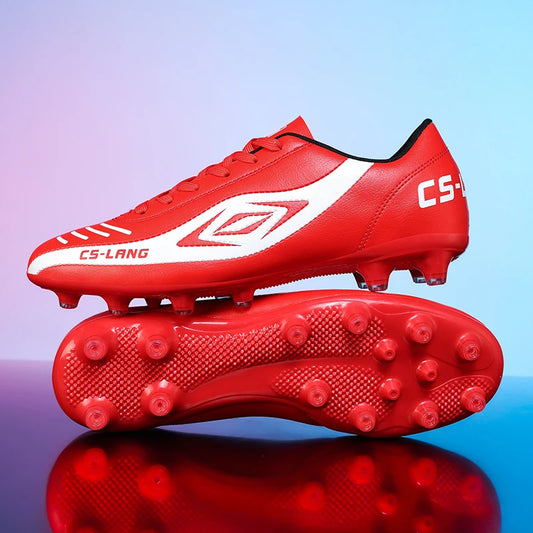 New Men Soccer Shoes Adult  Grass Cleats Adult Futsal Sport Football BootsTurf Indoor Ultralight Non-Slip Boys Comfortable