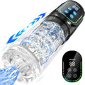 Telescopic Rotation Masturbator Cup Vagina Masturbation Blowjob Adults Sex Toys for Men Male Piston Automatic Mastubator