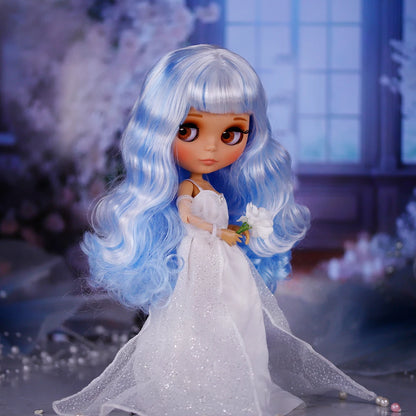 ICY DBS Blyth Doll BJD Joint Body tan Skin Matte Face New face Set Doll 1/6 30cm Gift Anime SD