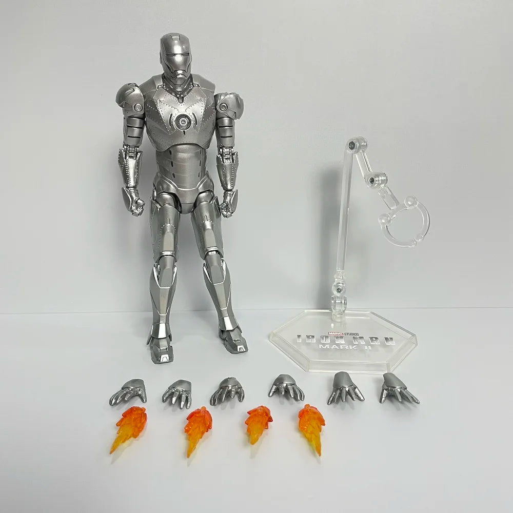 ZD Toys Iron Man Action Figure Joint Movable MK1 MK3 MK6 MK7 MK42 MK45 MK50 MK85 MK17 MK33 MK39 Adult Collection Figure Gift