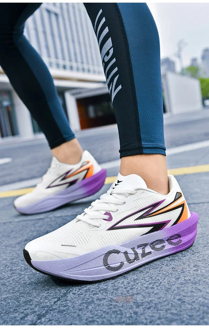 Men's Running Shoes Outdoor Sneakers Breathable Mesh Off-road Luxury shoes Trainer Shoes Couple Cushioning Race Non-Slip Fashion