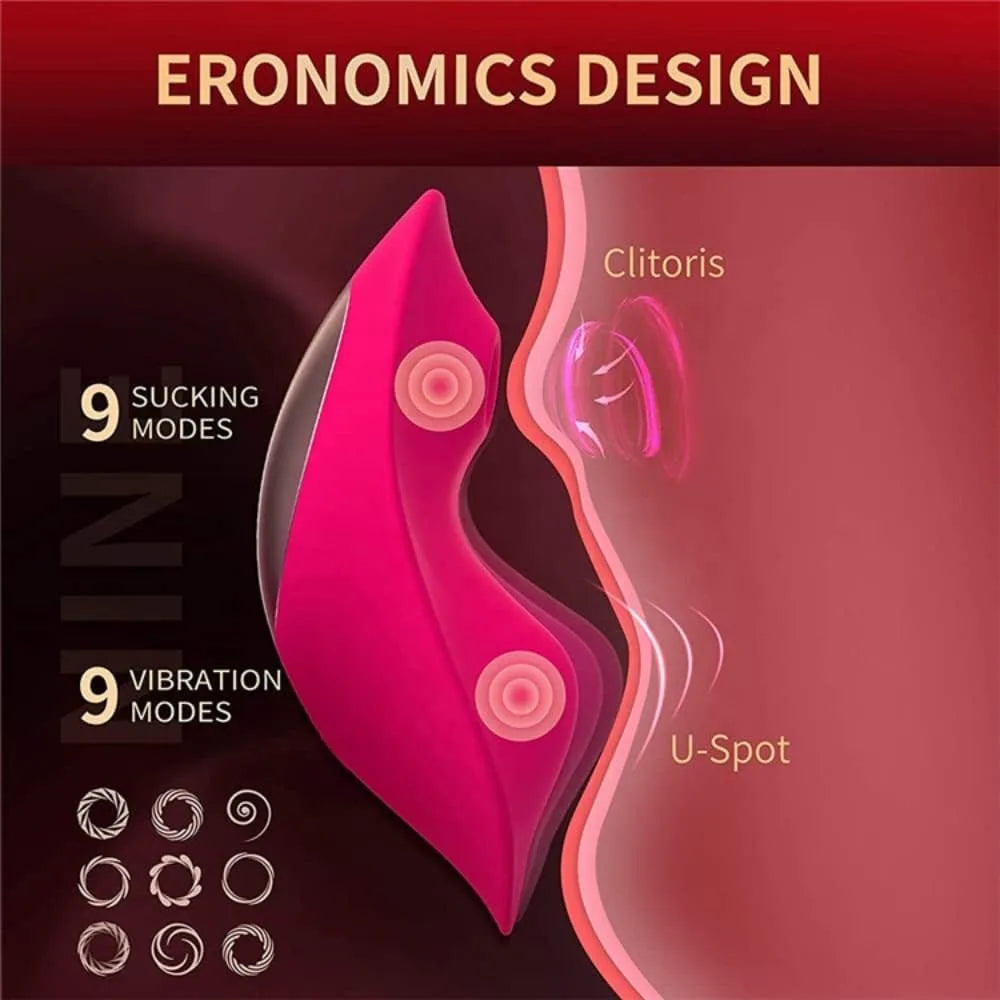 App-Controlled Wearable Suction Vibrator