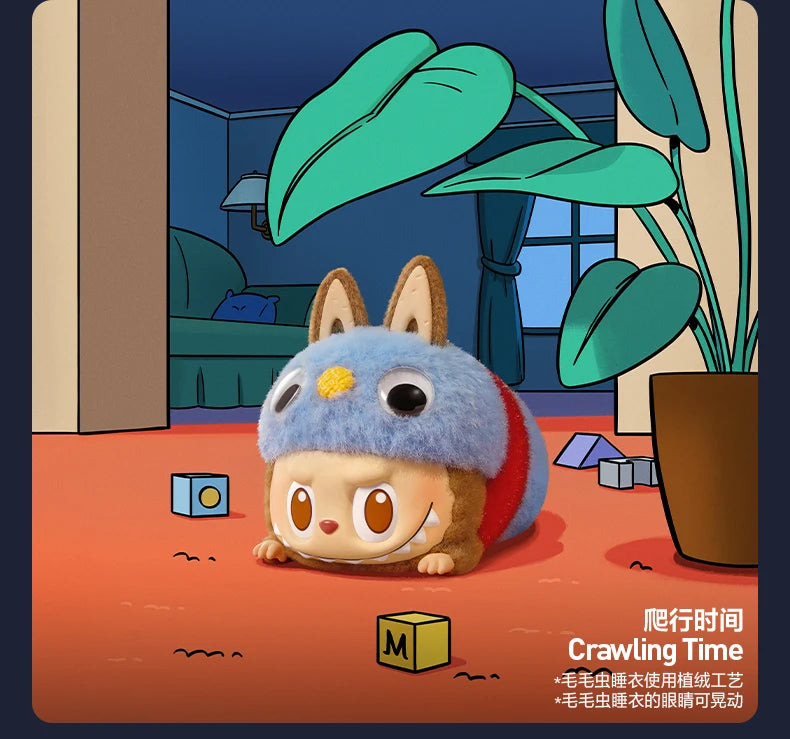 POP MART LABUBU THE MONSTERS 1:00 A.M. Series Mystery Box Genuine Blind Box Guess Toys Bag Ornament Figurines Home Decor Desktop