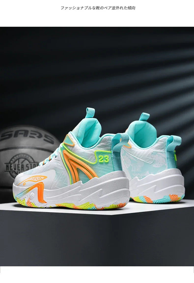 Men Basketball Shoes Women Unisex Unisex Outdoor Non-slip Trainer Light High Quality Athletic Sneakers Breathable Sports Shoes