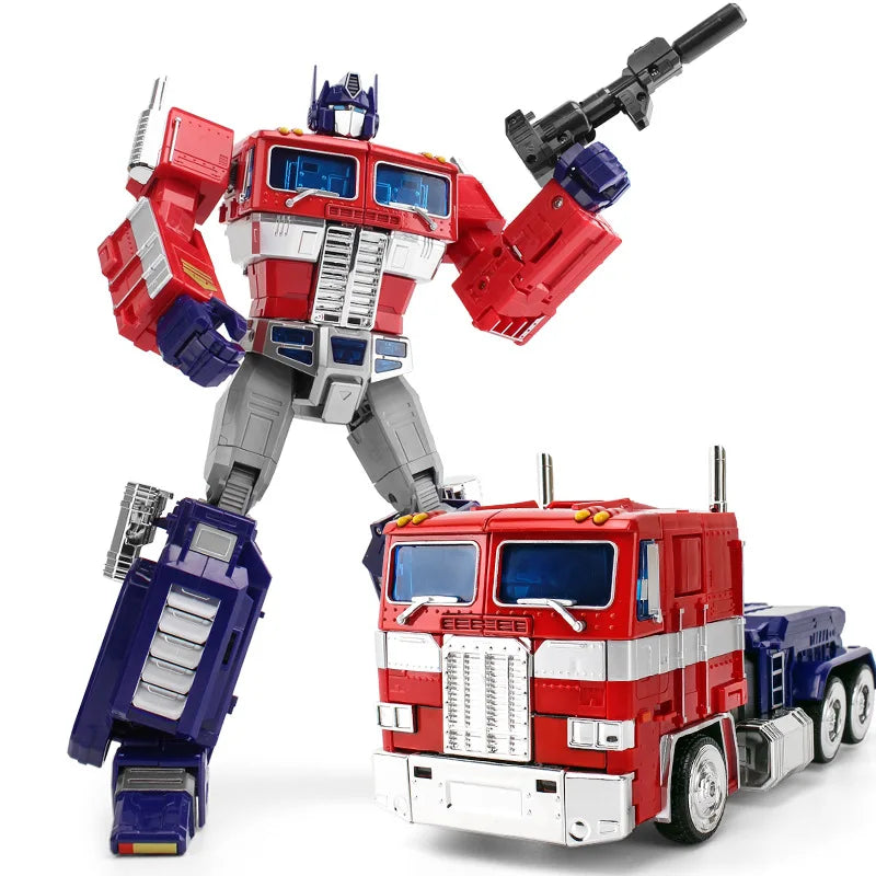 Transforming Action Figure 32cm Optimu Prim XP10 Commander Transformation Robot Toy Alloy Car Children's Toy Gift