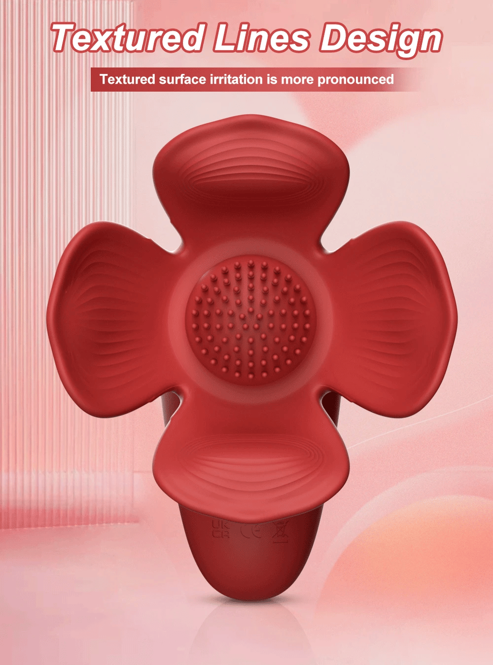 Vibrator Flower Sex Toys Nipple Chest Stimulator Massager Masturbation Tools for Women Sex Toys Shape Vibration Adult Supplies