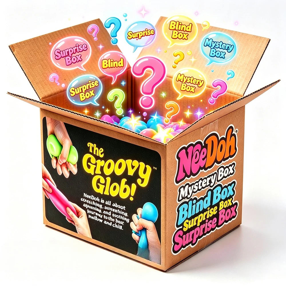 100+PCS Assorted Mixed Squish Fidget Mystery Blind Box Surprise Unbox Toy Slow Rebound Stress Relief Squeeze Sensory Toys
