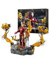 ZD Toys Avengers Iron Man Action Figure MK6 Suit-up Gantry Suit Up Gantry With MK4 Tony Stark Legends Collection Toy Gift