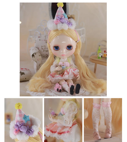 ICY DBS Blyth doll bjd joint body white skin cute birthday costume 1/6 toy 30cm girl gift anime SD