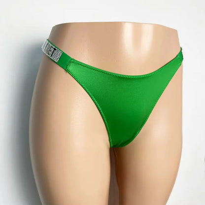 Women's Seamless Lace Thong Panties
