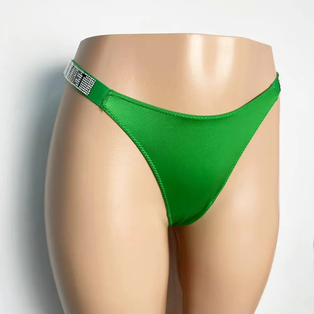 Victoria Secret Hot Sexy Lingerie Very Sexy Shine Script Thong Panty Women Underwear G String Trending
