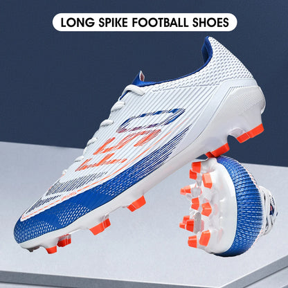 Adult FG AG Football Boots Lightweight PU Synthetic Upper Anti‑Slip Studded Cleats For Outdoor Natural & Artificial Grass Field