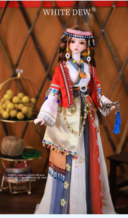 DBS 1/3 BJD toy Dream Fairy Season Series mechanical joint Body hand-painted makeup high quality 60cm collection doll sd
