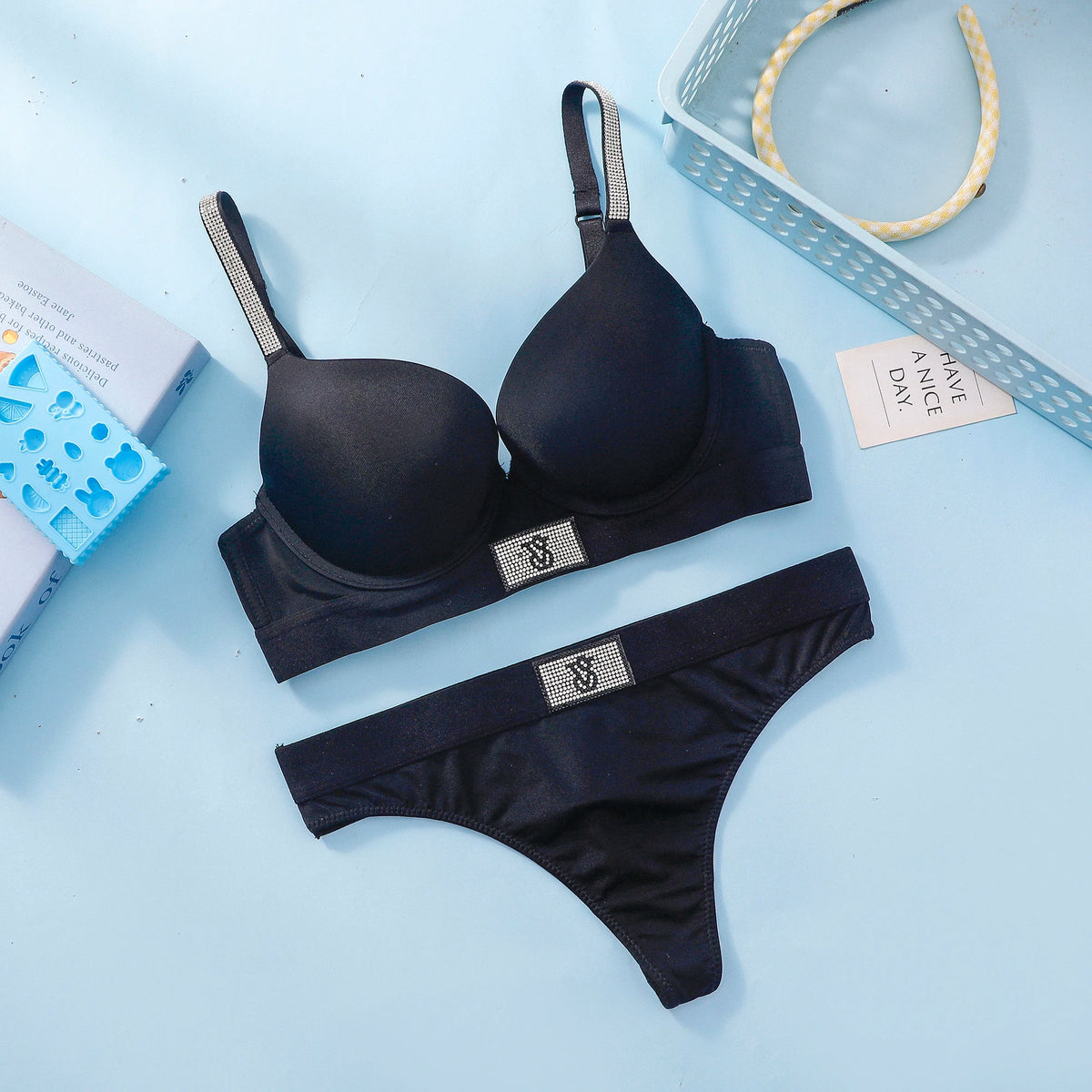 Women's Seamless Underwire Bra & Panty Set