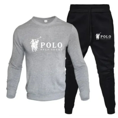 Men's Printed Sweatshirt & Jogger Set