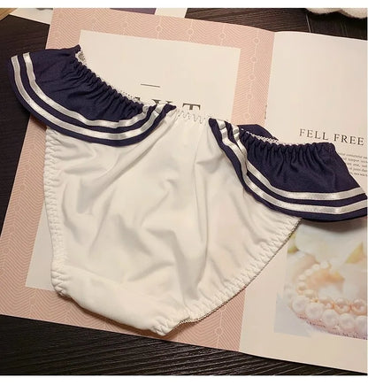 Women's Wireless Triangle-Cup Bra Set