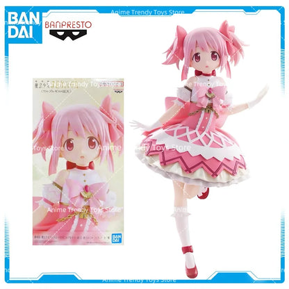 In Stock Original BANDAI BANPRESTO Puella Magi Madoka Magica Kaname Madoka Anime Model Collection Toys Gifts WY