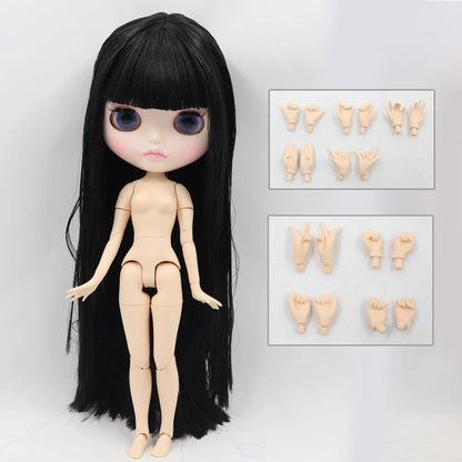 ICY DBS blyth doll 1/6 joint body white skin toy customized doll 30cm bjd random eyes colors anime toy girls gift