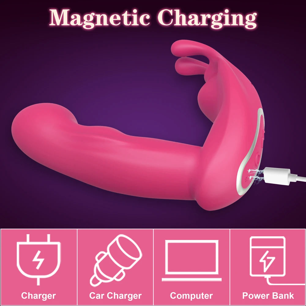 App-Controlled Butterfly Wearable Vibrator