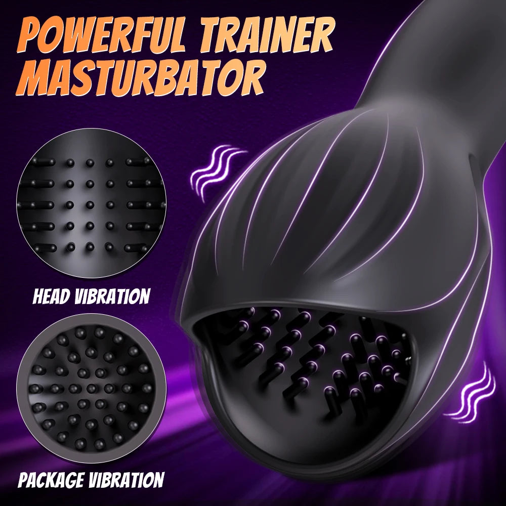 Men's Personal Delay Training Massager