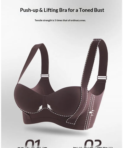 Women's Seamless Wireless Support Bra