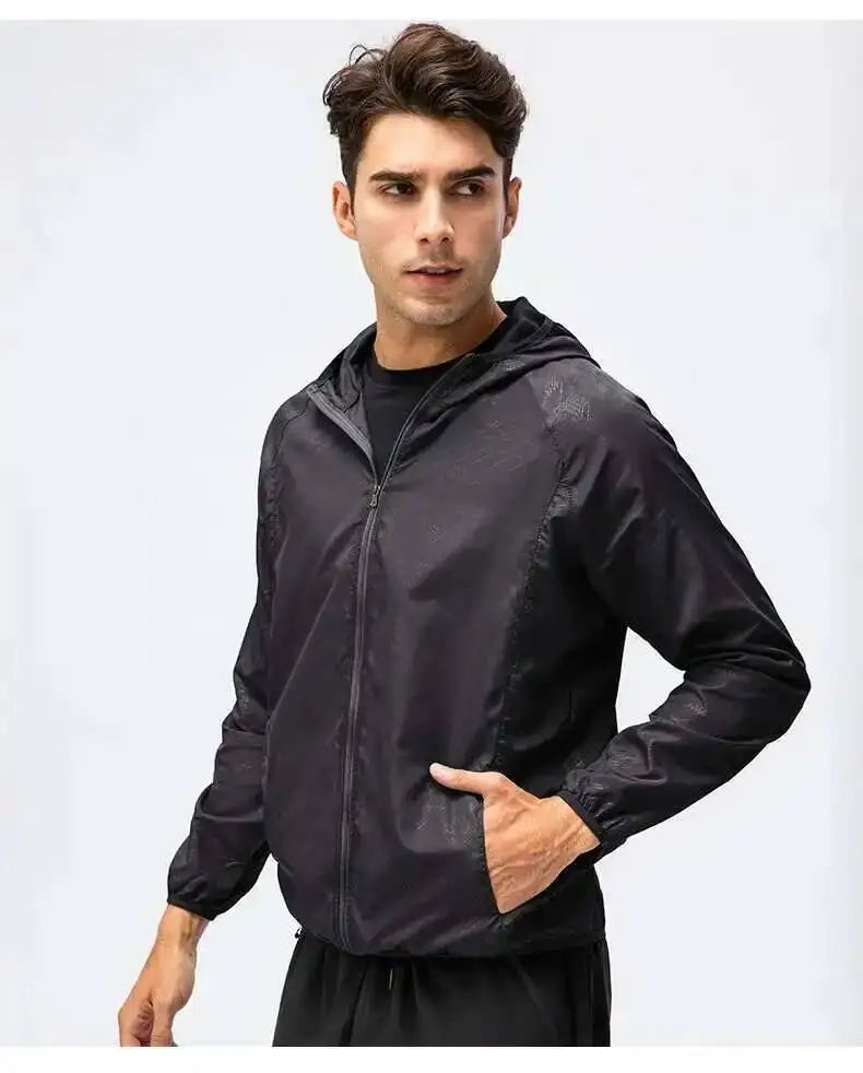 Fishing Rain Wind Breaker Coat For Men Women Waterproof Jacket Hiking Climbing Clothes Sun Protection Quick Dry Rain Coat