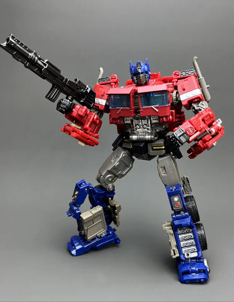 Transformation Toys Robot Car Alloy Plastic YS04A Optimu Prim Action Figure Anime Movie Series Children Birthday Gift