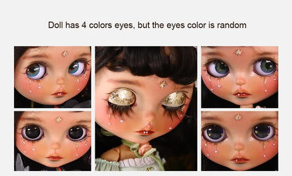 ICY DBS Blyth 1/6 Doll Hand drawn Elf Hand drawn Doll Set Including Elf Ears SD