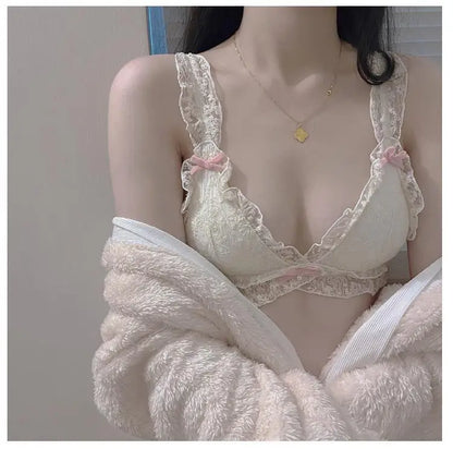 Women's Lace Triangle-Cup Bra