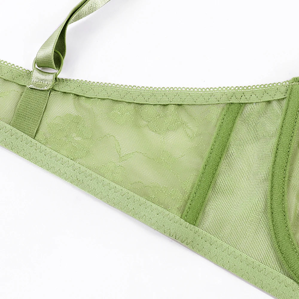 Plus Size Womens Bras Lace Underwire BH B-E Cup Comfortable & Alluring Lingerie