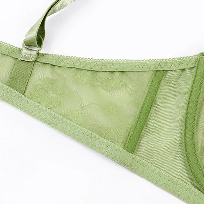 Plus Size Womens Bras Lace Underwire BH B-E Cup Comfortable & Alluring Lingerie